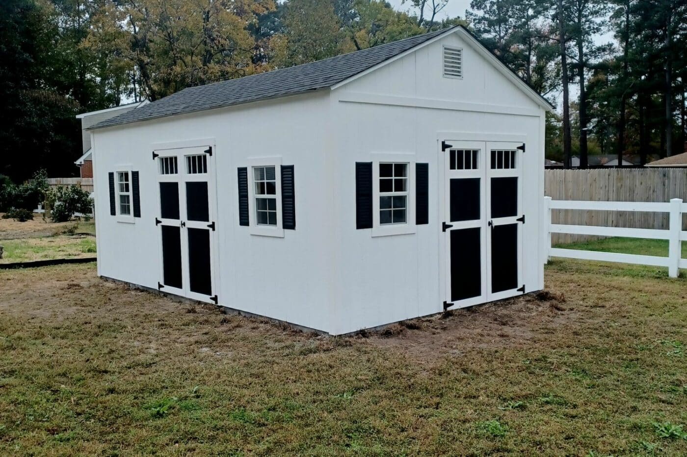 additional doors custom built sheds