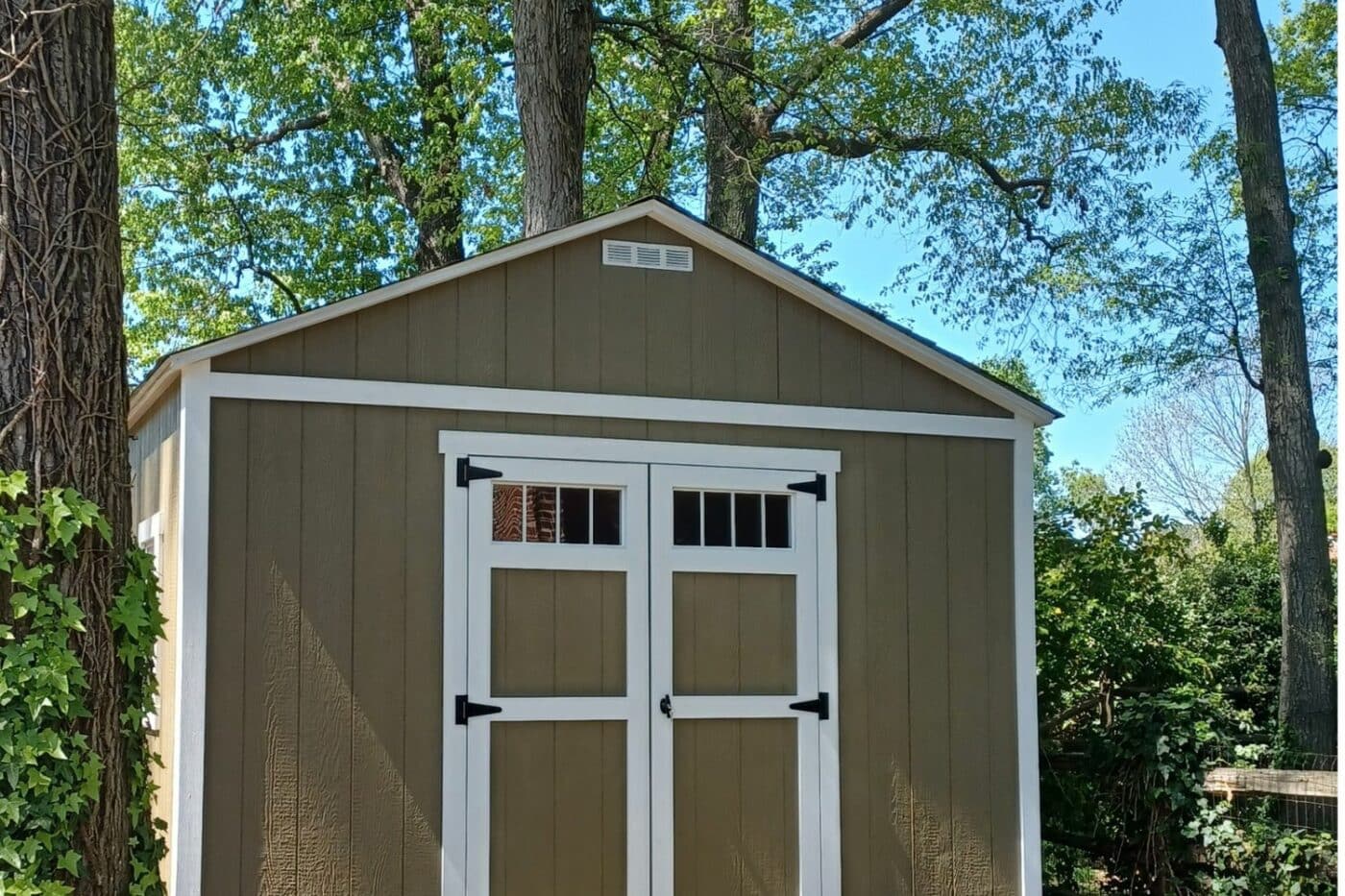 gable vents features tidewater sheds