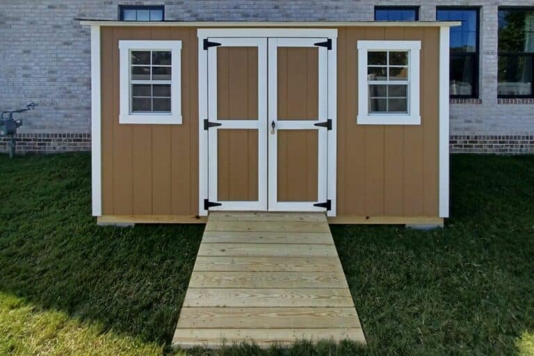 lean-to shed for sale in va, obx and nc