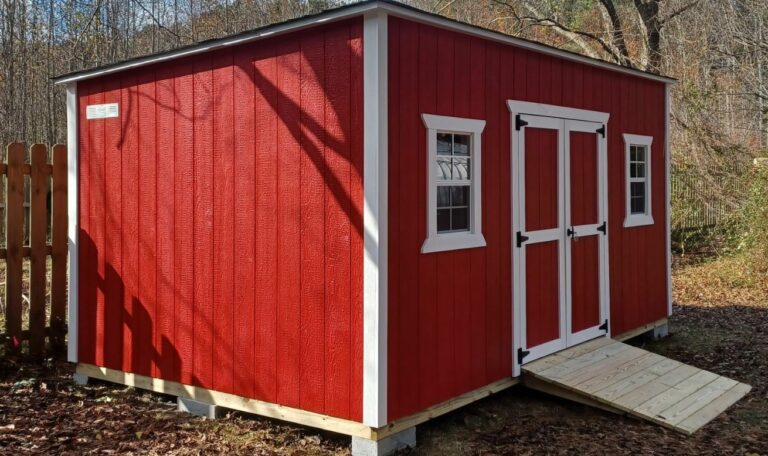 lean-to shed for sale in virginia and obx